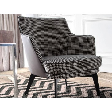 cerda wales fabric armchair in the living room