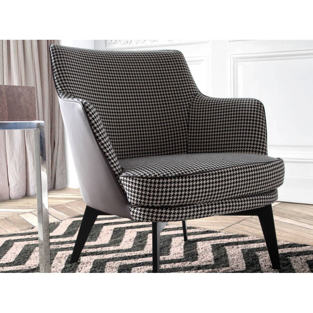 cerda wales fabric armchair in the living room