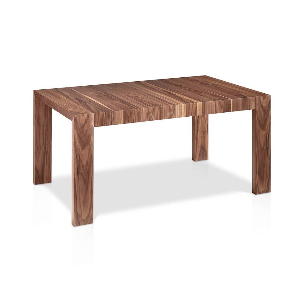 cerda easy extendable table in solid wood