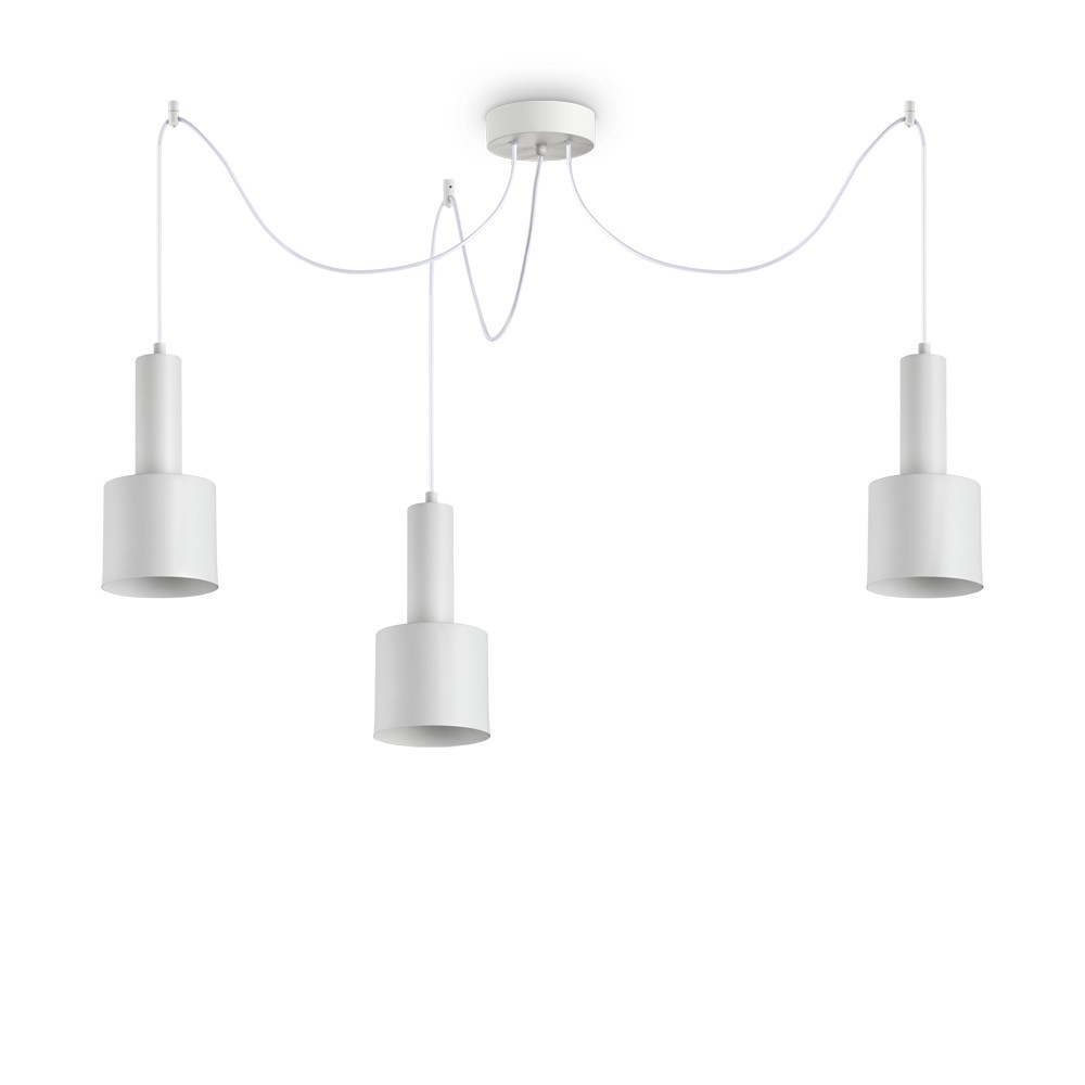 Wieg mooi Sandalen Holly hanglamp van Ideal Lux in metaal in verschillende afwerkingen