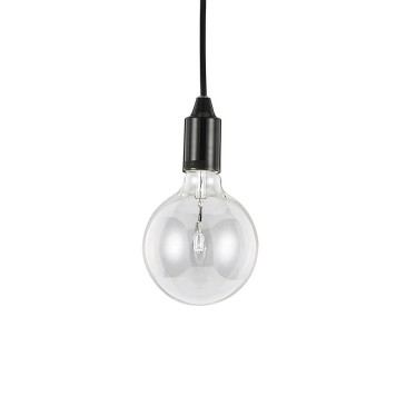 Candeeiro LED Edison da Ideal Lux Suspensão em metal esmaltado
