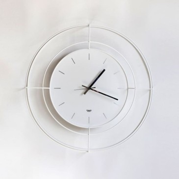 Small Nude Clock of Arti e Mestieri laser cut made in Italy