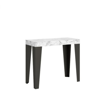 Table console en marbre itamoby flamme