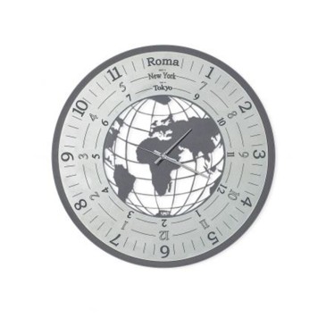 Small World Clock of Arti e Mestieri slate