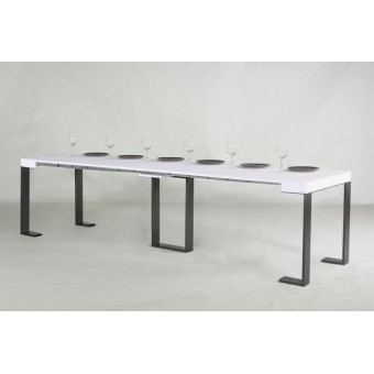 itamoby synthesis white elongated console