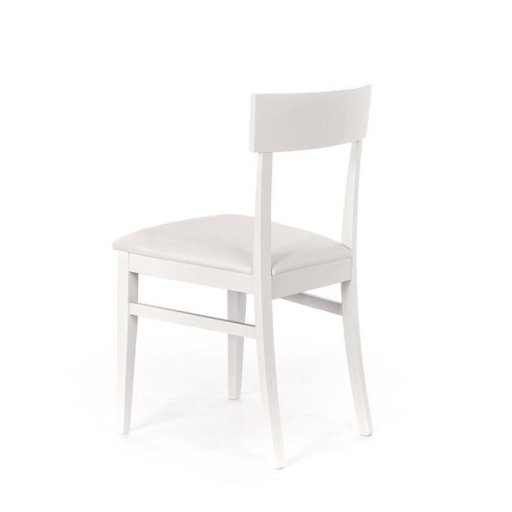 Steine Monaco weißen Stuhl hinter