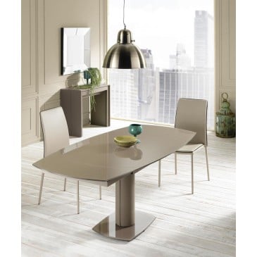 Table ovale extensible...