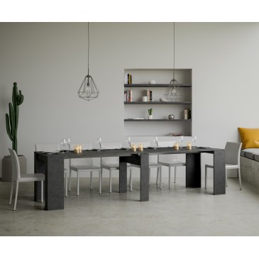 itamoby paxon elongated anthracite console set