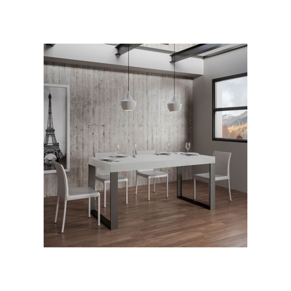 Motel plafond lezing Tecno uitschuifbare tafel voor een volledig Italiaans design