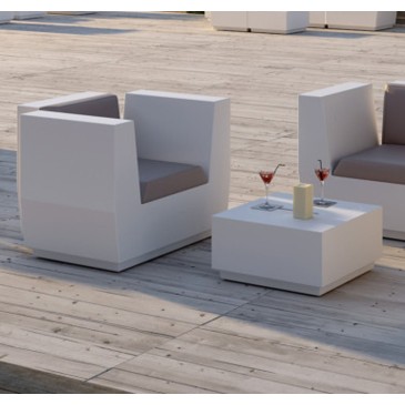 plust big cut pouf outdoor coffee table
