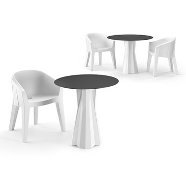 plust frozen dining table outdoor table