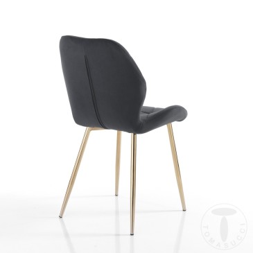 Tomasucci New Kemy Une chaise en bois massif | kasa-store