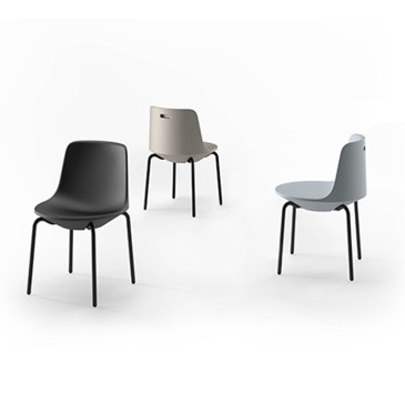 Plust Planet Chair Udendørs stol i polyethylen