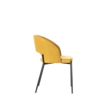 piedras greta amarillo silla lateral