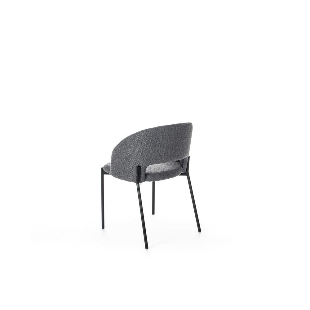 stones greta gray chair perspective