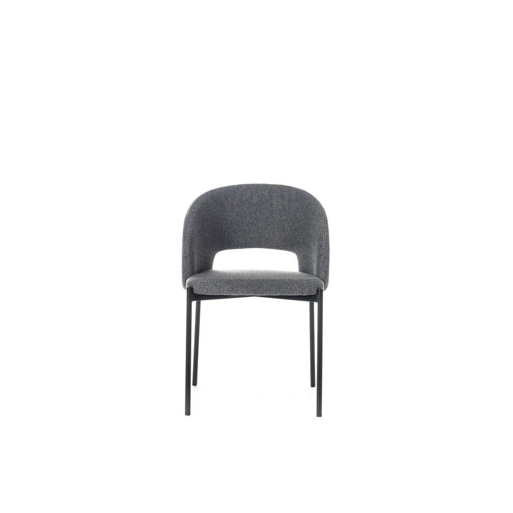 stones greta gray front chair