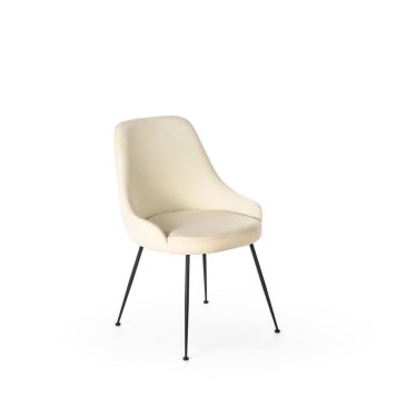 Nandy chair by Stones upholstered in microfiber | kasa-store