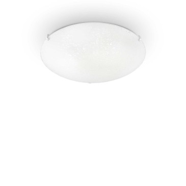 Luminária de teto Lana da Ideal Lux com vidro serigrafado de design moderno