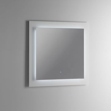 Badezimmerspiegel aus Glas, hergestellt in Italien, von hohem Design