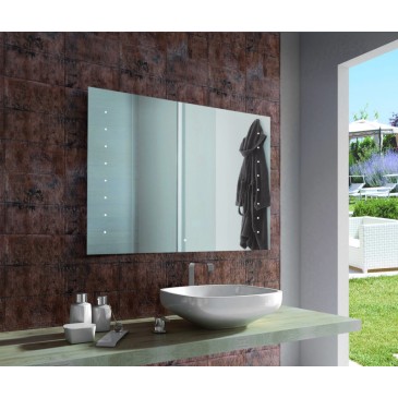Lory mirror made in Italy with ABS structure and led lights