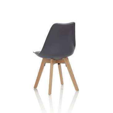 kasa-store country gray back chair