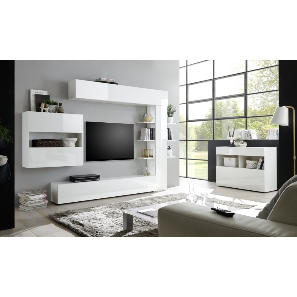 kasa-store lesly white living room perspective