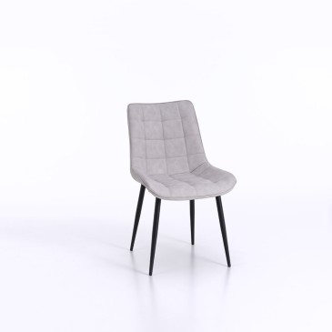 kasa-store marinella ljusgrå stol