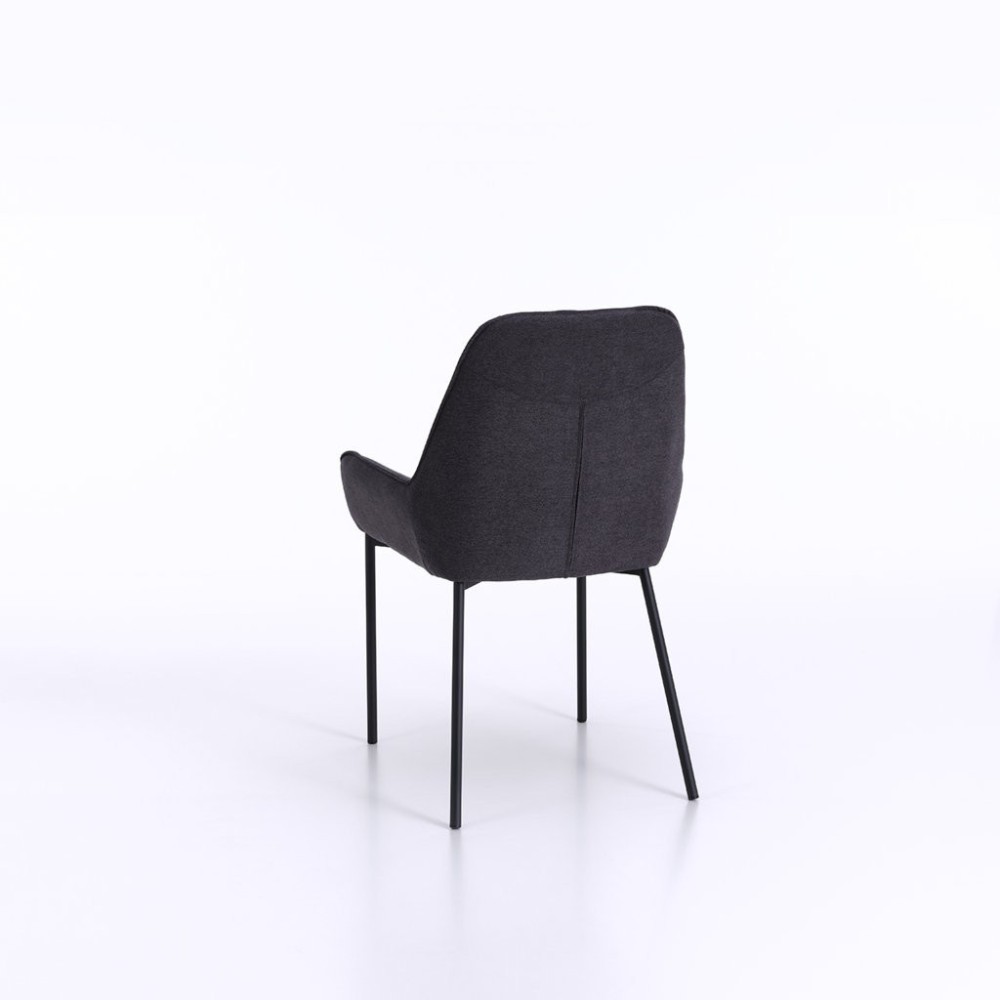 kasa-store allison dark gray chair behind