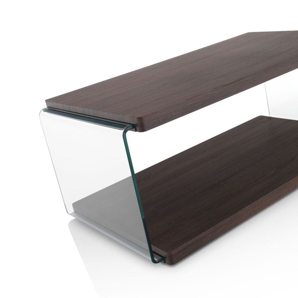 kasa-store walnut living room table perspective