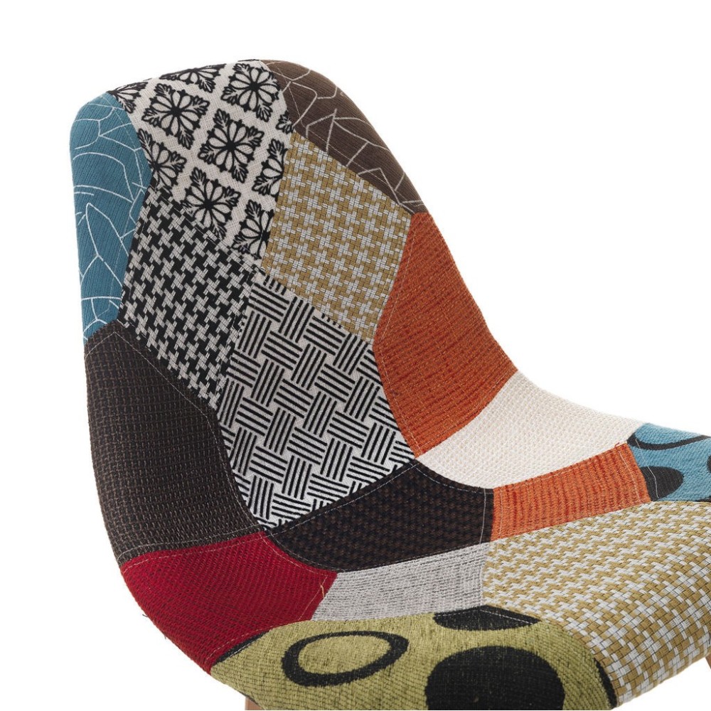 kasa-store patchwork fabric chair