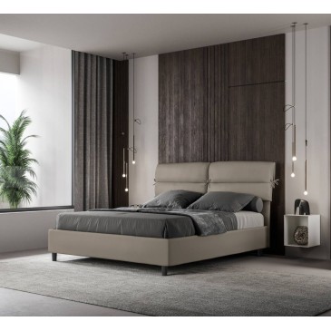 Nandy made in Italy double bed available in two finishes