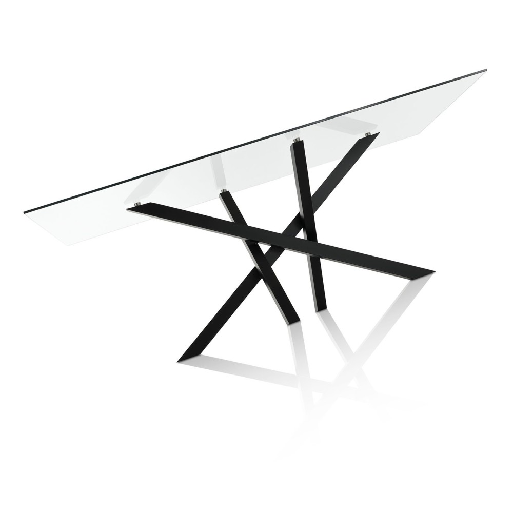 kasa-store luxor fixed table black