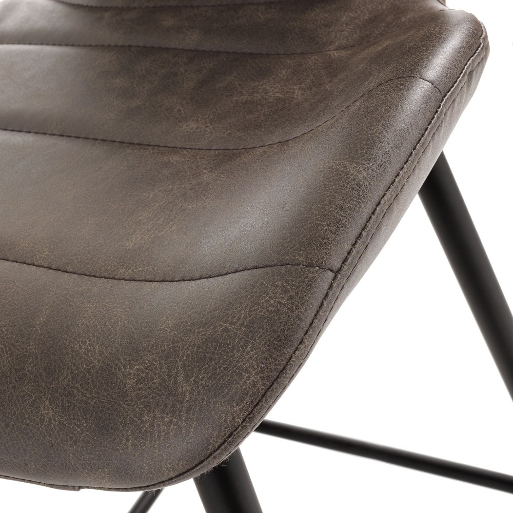 kasa-store Sandy brown stool seat