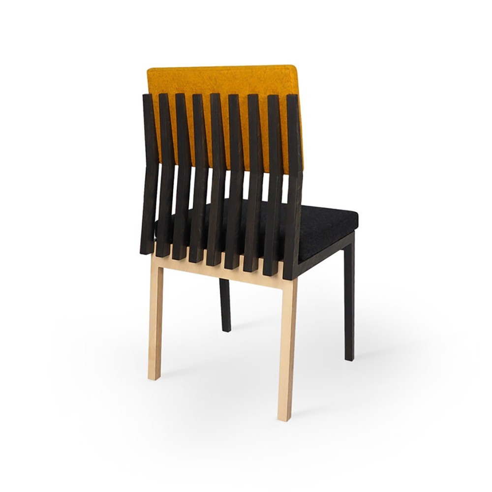 Ton La Zitta sedia in legno rivestita in paglia di Vienna