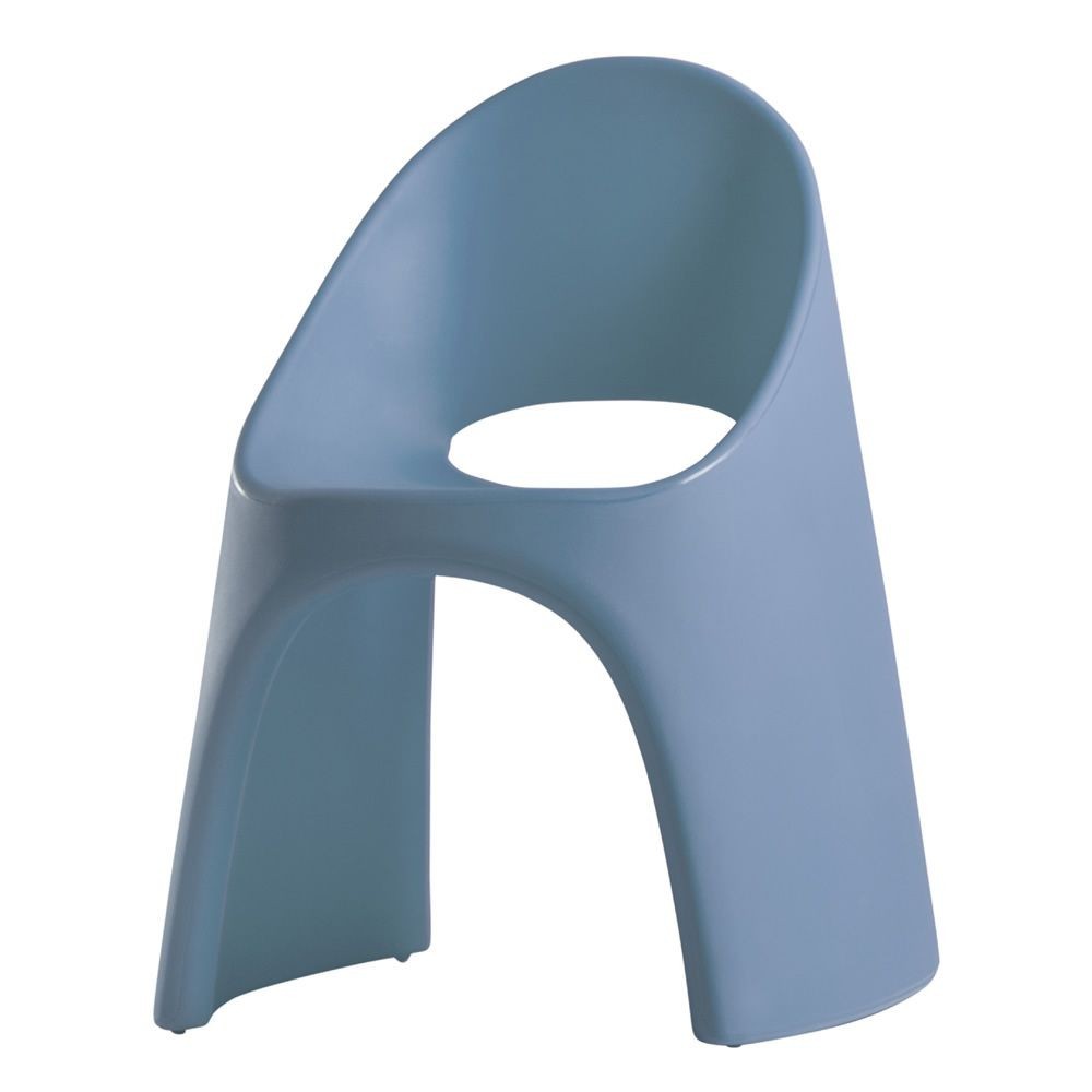 silla slide amélie azul empolvado