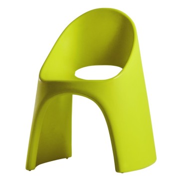 Slide Amélie set of 2 chairs in polyethylene available in many finishes
