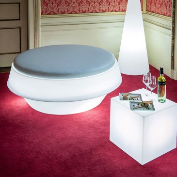 Slide Cubo indendørs udendørs sofabord også med lampe | kasa-store