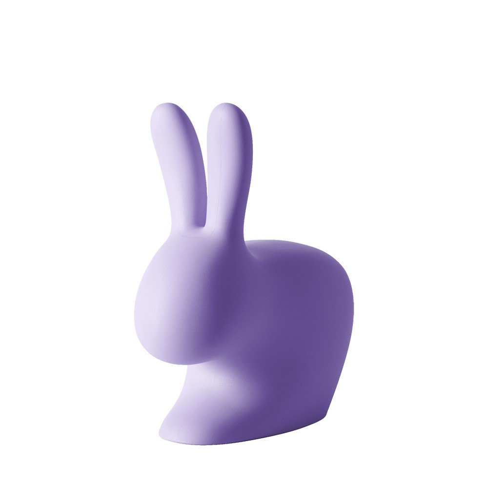 qeeboo rabbit chair purple