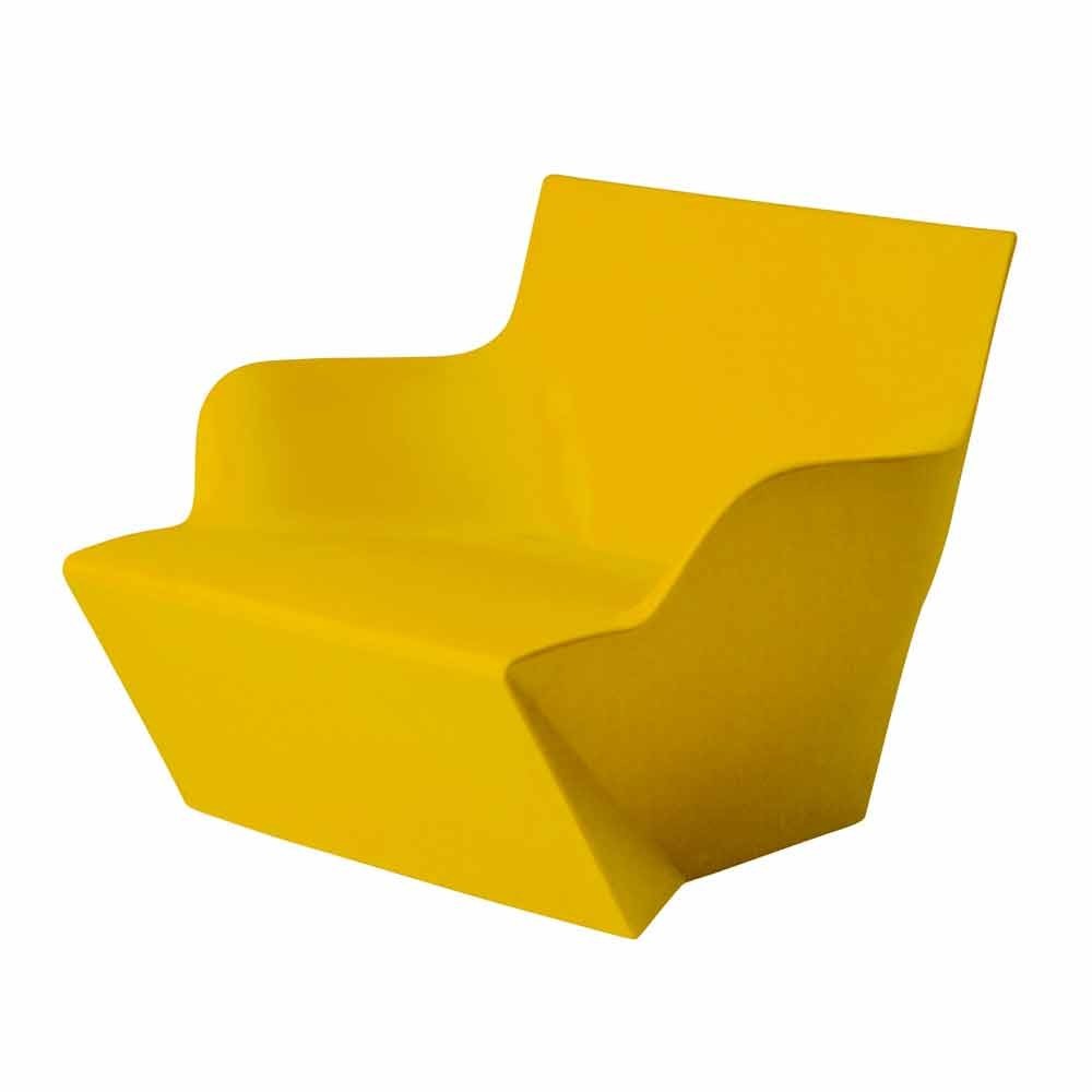 Slide kami san yellow armchair