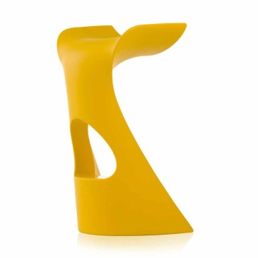Slide Koncord stool for indoor and outdoor use in polyethylene made in Italy