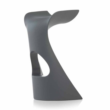 Slide Koncord stool for indoor and outdoor use in polyethylene made in Italy