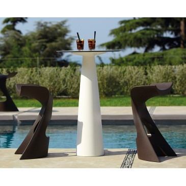 slide koncord chocolate pool stool
