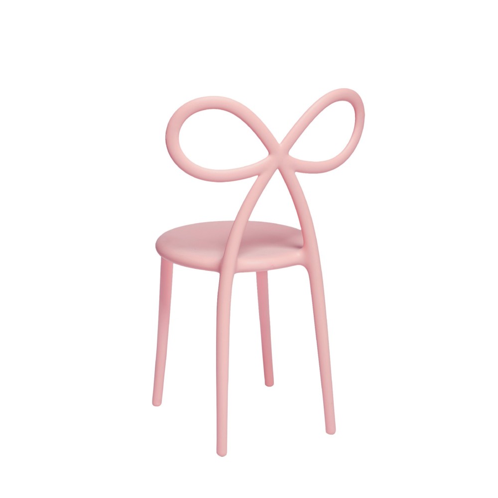 qeeboo ribbon chair pink retro chair