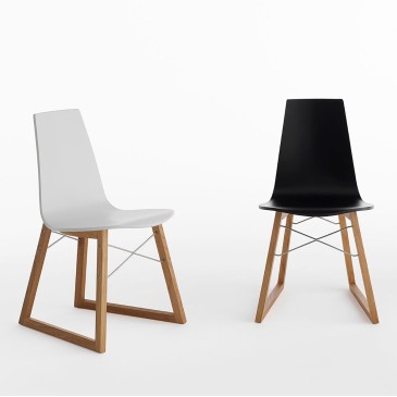 Καρέκλα Horm Ray από μασίφ ξύλο ιταλικής κατασκευής | kasa-store