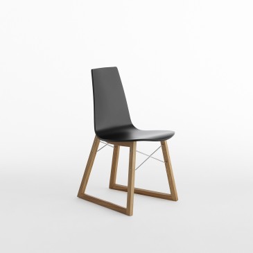 Cadeira de madeira maciça Horm Ray fabricada na Itália | kasa-store