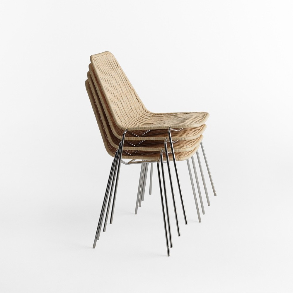 horm sin stackable chair