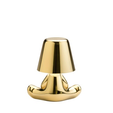 Qeeboo Golden Brothers playful design lamp | kasa-store