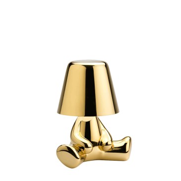 qeeboo golden brothers table lamp Joe sitting front