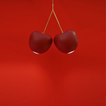 qeeboo cherry lamp red pendant lamp hanging