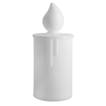 Fiamma / Fiammetta lampada da tavolo di Slide - light white